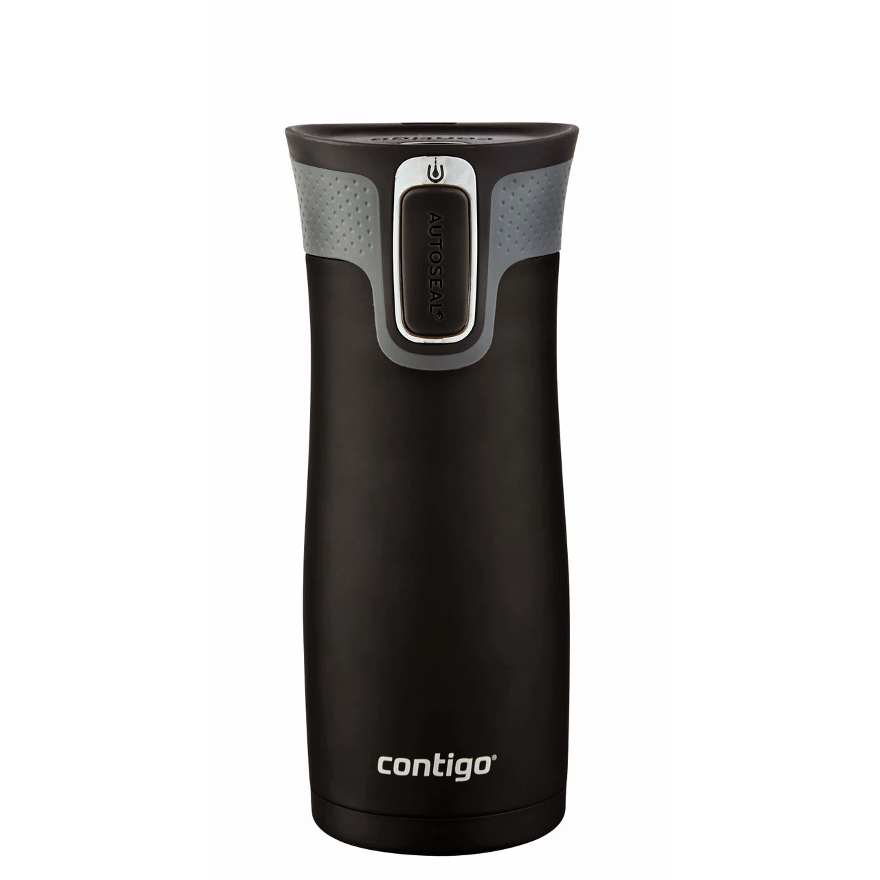 Contigo 473ml AutoSeal West Loop Travel Thermal Mug- Gloss Black 507515