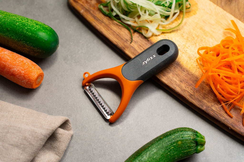 Zyliss Julienne Y Peeler- Ergonomic Eco Handle/ Blade Cover