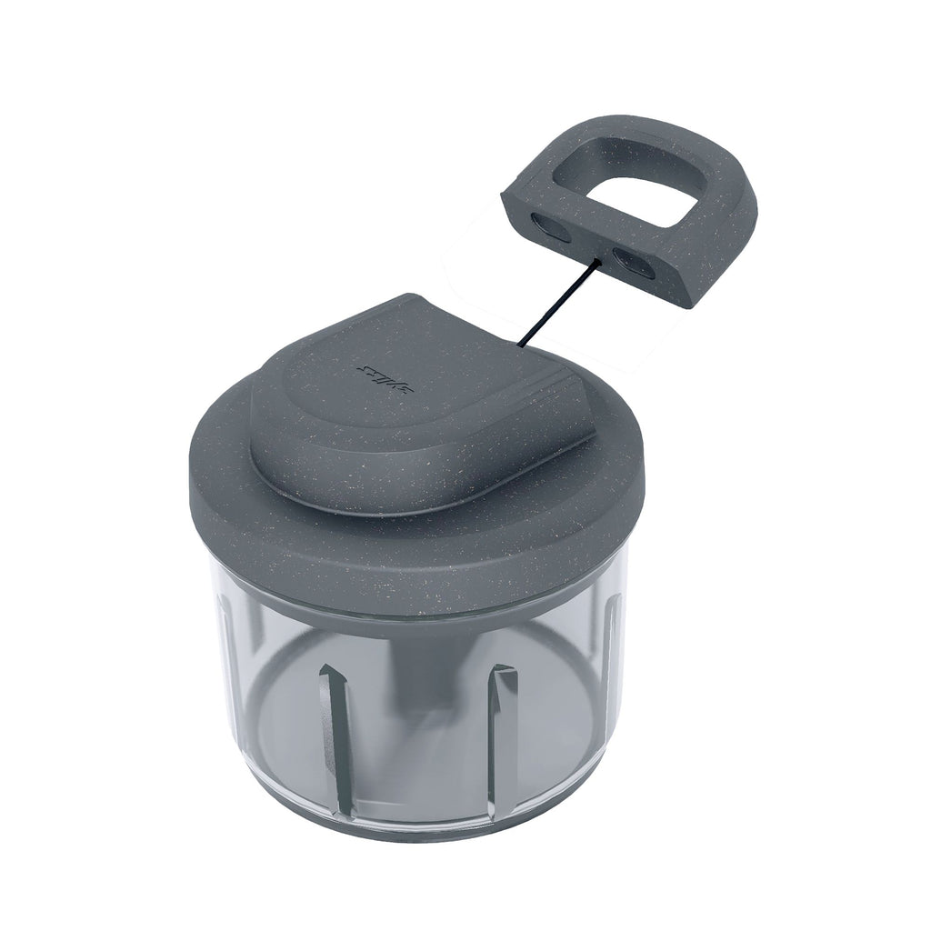 Zyliss Easy Pull Food Processor -Hand Powered Pull Design/ Chop/ Mix/ Blend 14649