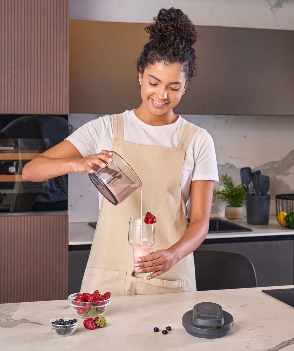Zyliss Easy Pull Food Processor -Hand Powered Pull Design/ Chop/ Mix/ Blend 14649
