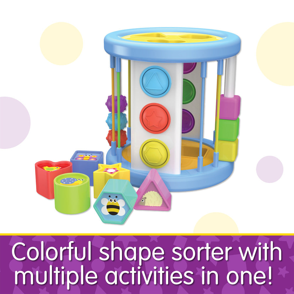 The Learning Journey Pop & Discover Kids Shape Sorter Toy- Pop In/ Pop Out Pretend Play Toy