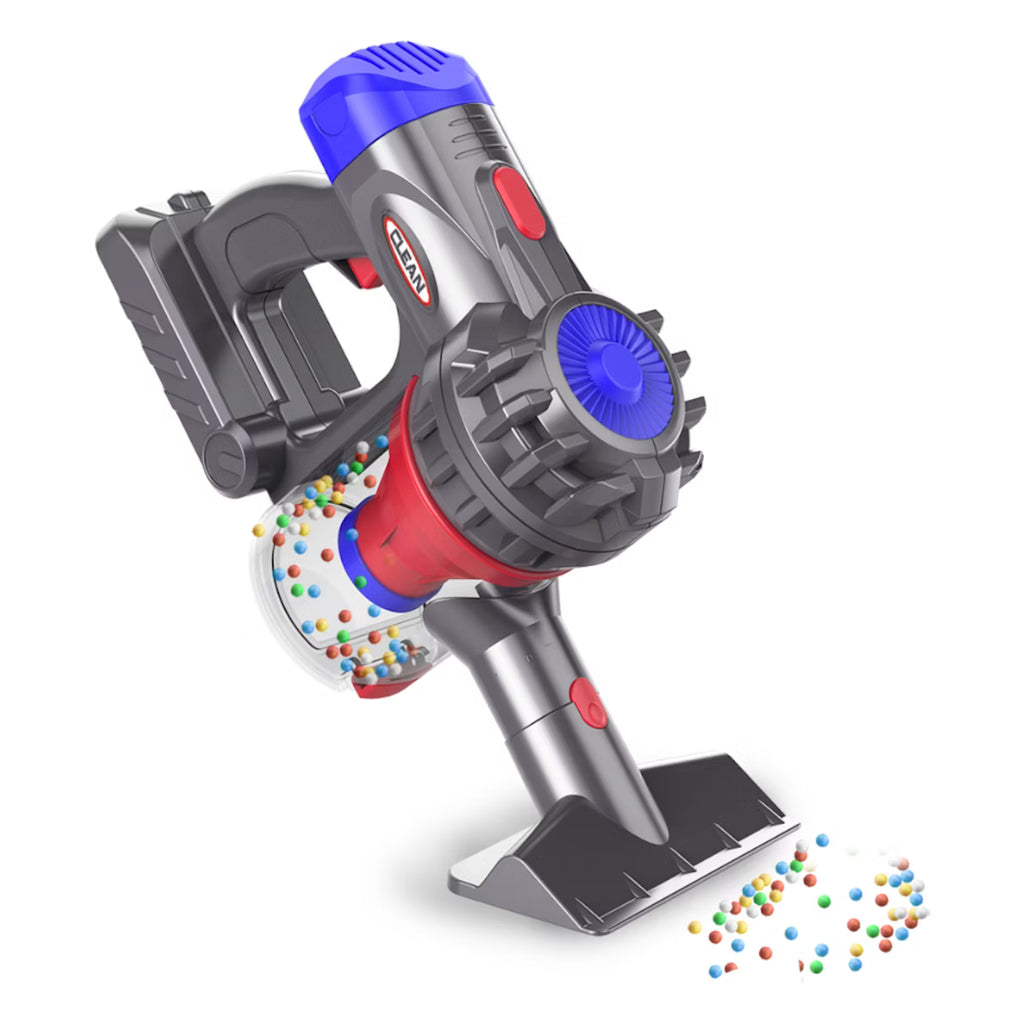 RC Land 3 In 1 Interactive Kids Toy Vacuum Cleaner Pretend Play- Remote Control Operation/ Lightweight Fun Entertainment GT4362