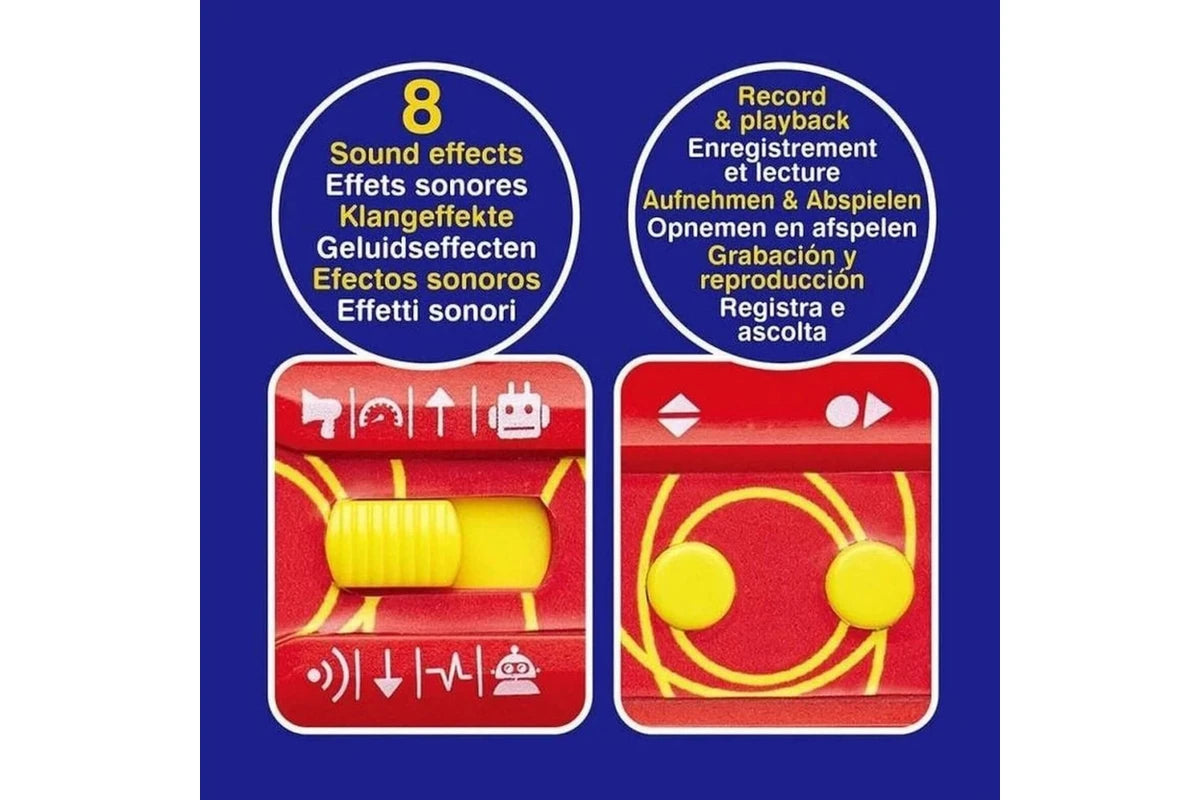 Brainstorm Toys My Super- Fun Kids Voice Changer Toy- Hilarious Voice Effects/ Record Playback Function Portable BRSE2082