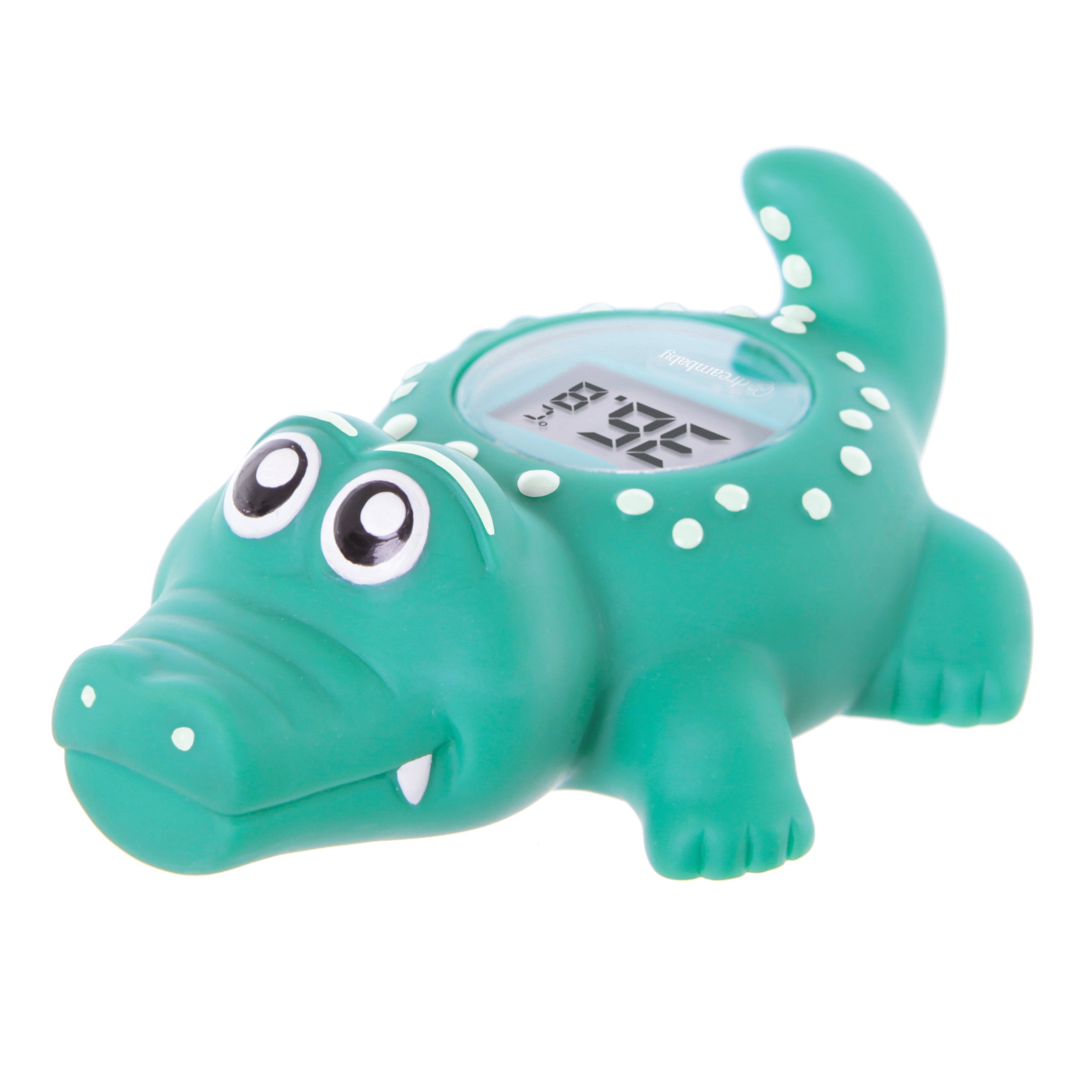 DreamBaby Bath & Room Baby Digital Thermometer Crocodile- Temperature Display/ Dual Functionality F322
