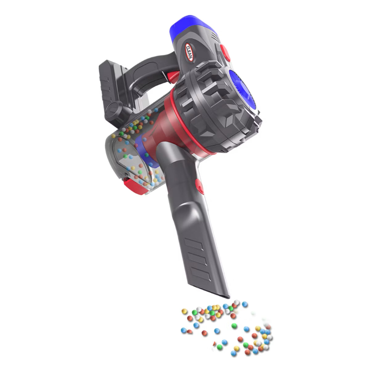 RC Land 3 In 1 Interactive Kids Toy Vacuum Cleaner Pretend Play- Remote Control Operation/ Lightweight Fun Entertainment GT4362