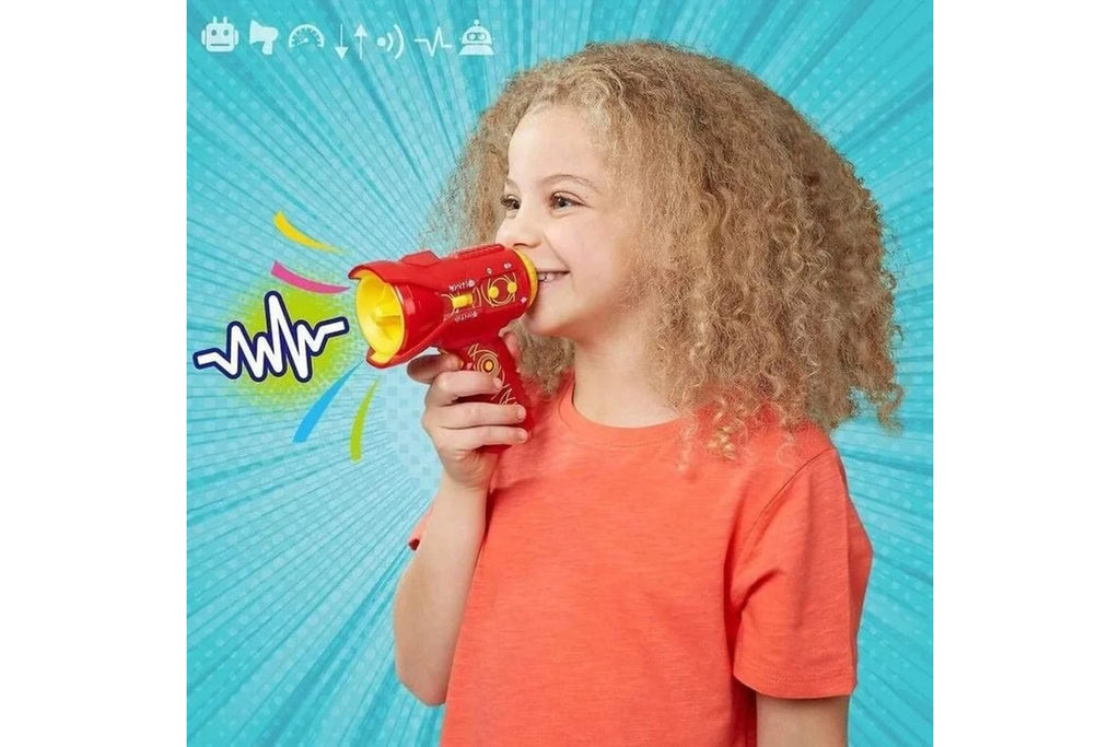 Brainstorm Toys My Super- Fun Kids Voice Changer Toy- Hilarious Voice Effects/ Record Playback Function Portable BRSE2082