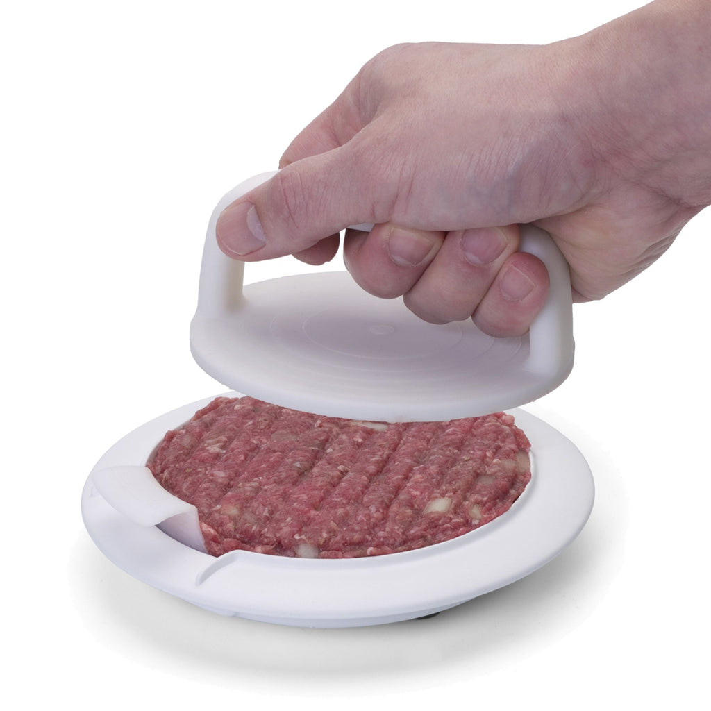 Progressive Prepworks Perfect Hamburger Burger Press- 3 Piece Set/ Press Forms Perfect For BBQ Home Burgers
