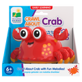 The Learning Journey Crawl About Crab With Fun Melodies Kids Toy Pretend Play- Develops Motor Skills/ Entertainment