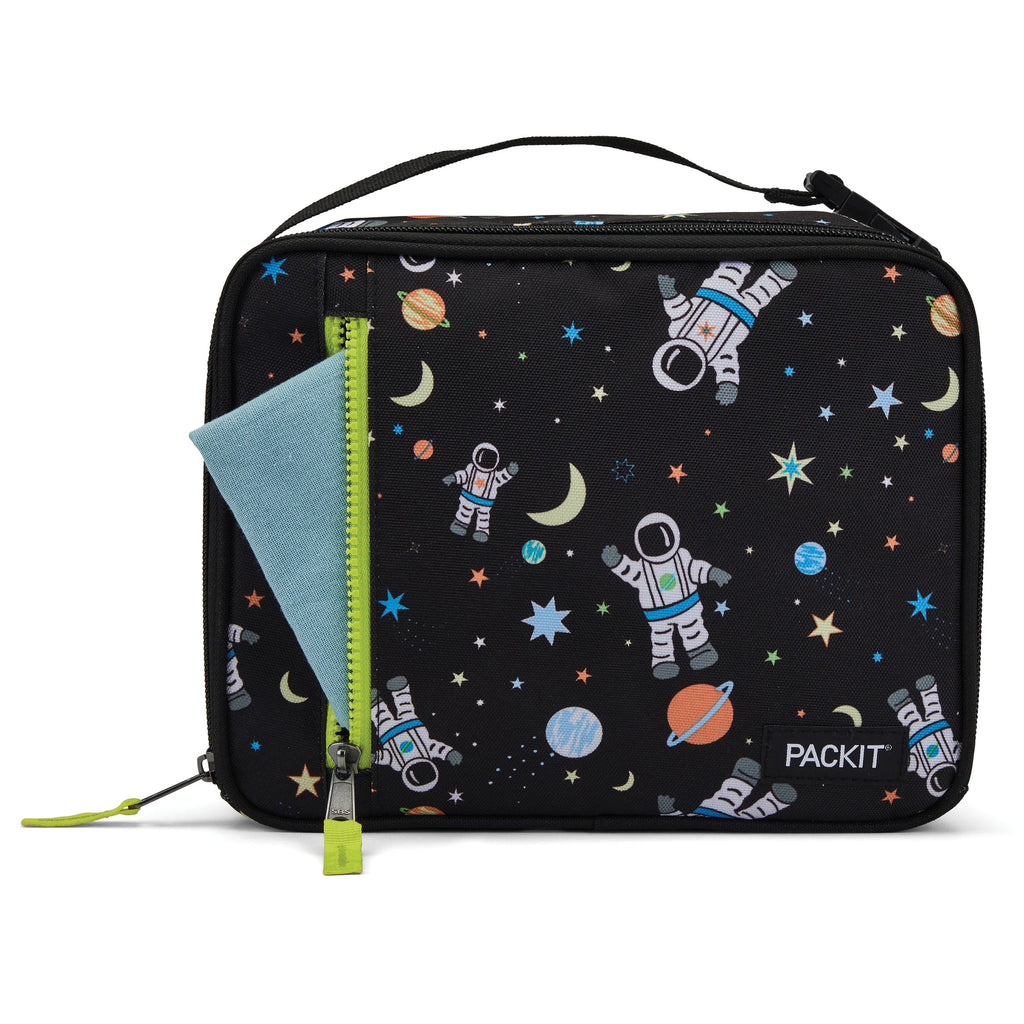 PackIt Freezable Lunch Bag Cooler Box- Keep Food/ Drinks Cold Spaceman 72042