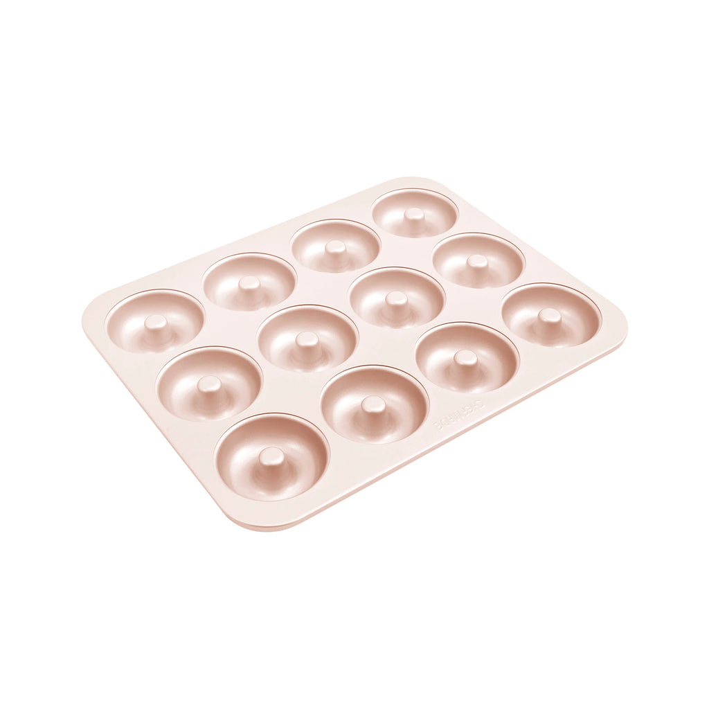 Chefmade 12 Cup Donut Pan Bakeware- Non Stick/ Versatile For Consistency Fluffy Bake Donuts