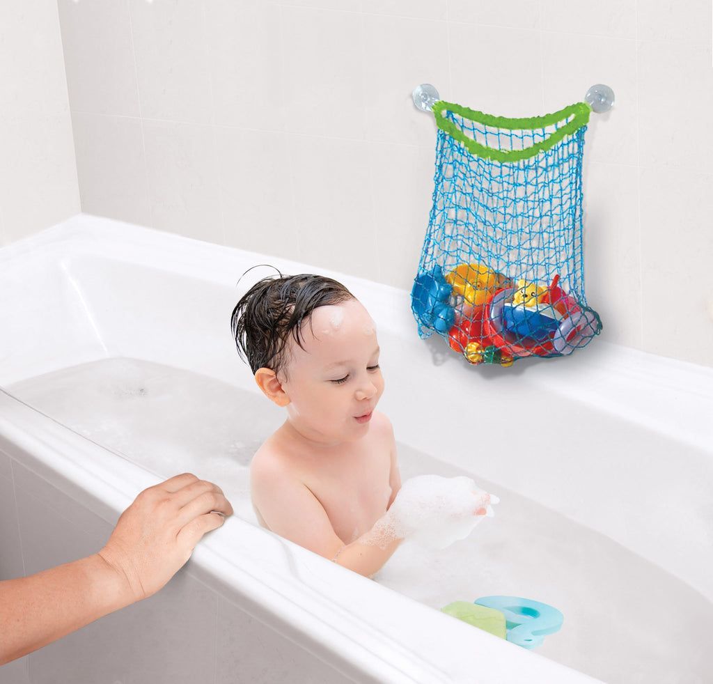DreamBaby Kids Toy Bath Bag Storage Organiser With Strong Suction Cups- Safe/ Simple Design F602