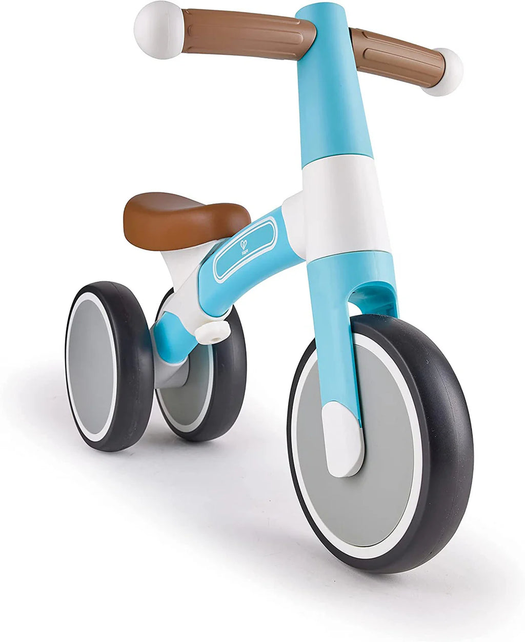 Hape Kids First Ride Balance Bike Bicycle– Lightweight Design/ Three Wheeled Adjustable Blue HE8652
