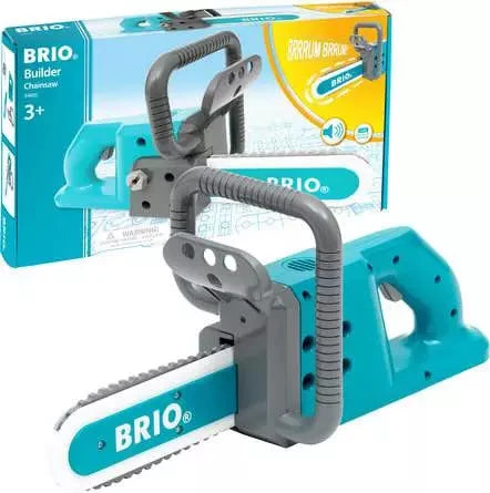 Brio Builder Kids Chainsaw Toy Pretend Interactive Play- Imaginative Construction/ Child- Friendly Play Fun Entertainment 34602
