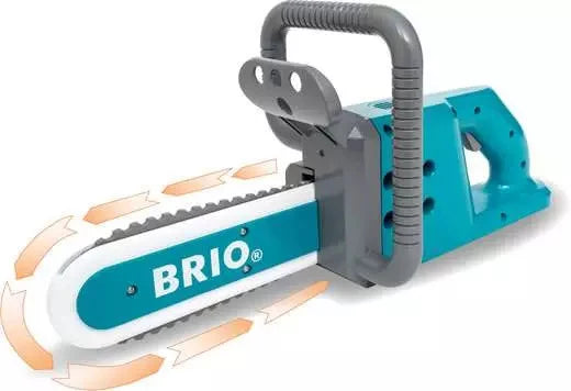 Brio Builder Kids Chainsaw Toy Pretend Interactive Play- Imaginative Construction/ Child- Friendly Play Fun Entertainment 34602
