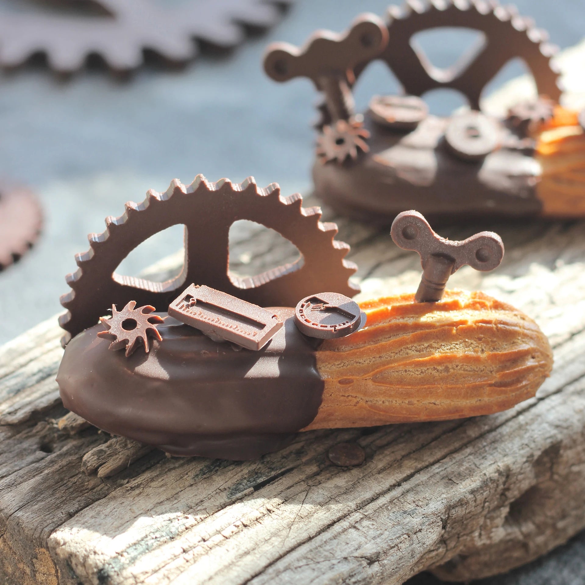 Chefmade Éclair 14 Piece Mould Pan Bakeware- Perfectly Shaped/ Non- Stick Smooth Easy Release