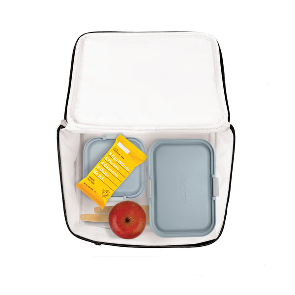 PackIt Classic Freezable Lunch Box Cooler- Top Load Design Lunchbox Black