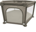 DreamBaby Explore Deluxe Playpen With Fitted Floor Mat- Easy View/ Zipped Entrance Way G9496