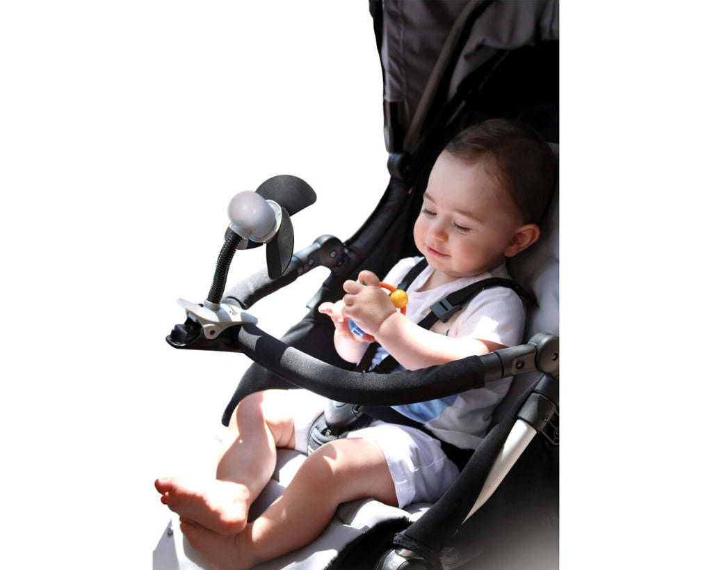 DreamBaby Ezy- Fit Baby Clip On Fan Stroller- Perfect For Prams/ Cots/ Desks/ Playpens F2278