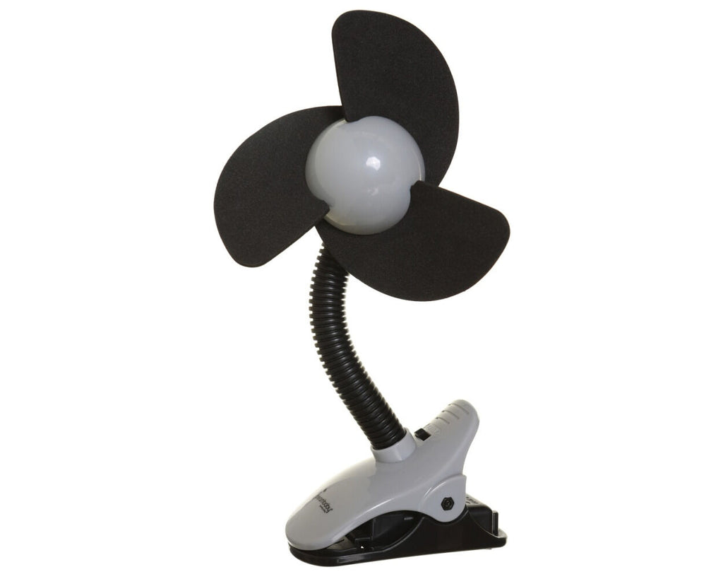 DreamBaby Ezy- Fit Baby Clip On Fan Stroller- Perfect For Prams/ Cots/ Desks/ Playpens F2278