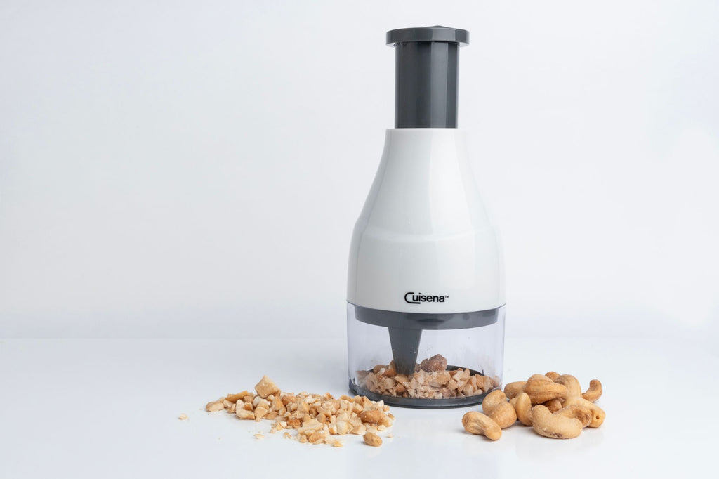 Cuisena Large Prep Food Chopper- Chop Various Ingredients Vegetables/ Herbs/ Nuts- Compact & Portable Design