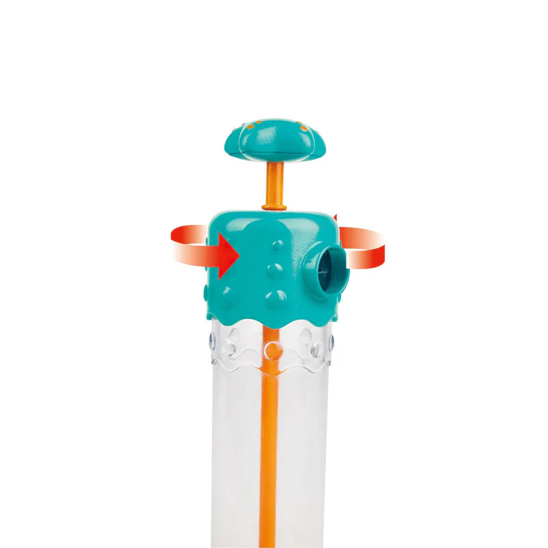 Hape Kids Multi Spout Sprayer Bath Toy Pretend Play- Plastic Pump/ Kids Entertainment Fun HE0210