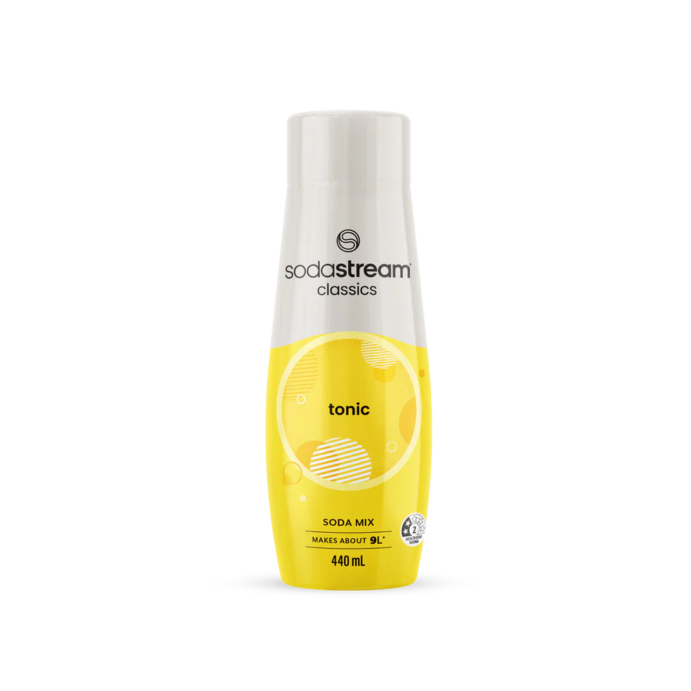 SodaStream Tonic Syrup 440ml Drinking Soda Mix- Makes Up To 9L