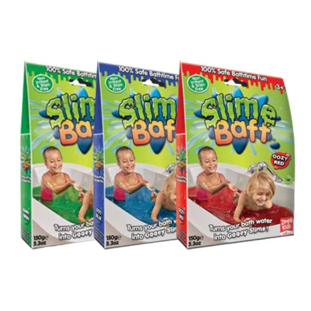3PK Zimpli Kids Slime Baff Bath Time Fun- Filled Gooey- Safe/ Gentle Mix Into Bath Water Entertainment SB012