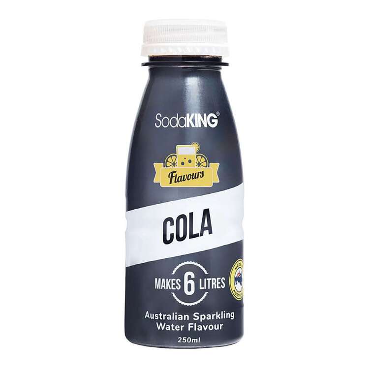 SodaKing Cola Syrup 250ml Drinking Soda Mix- Makes Up To 6 Litres