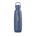 SodaStream 0.9L Fizz & Go Stainless Steel Insulated Carbonating Bottle- Convenient/ Portable With Carry Handle Storm