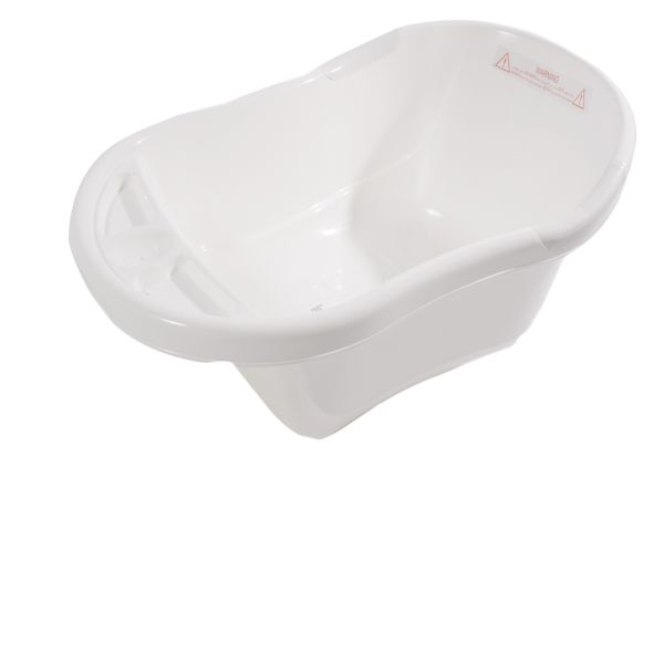 Love N Care Deluxe Baby Bath Tub – Large Contoured Bath With Plug & Hose HK 520