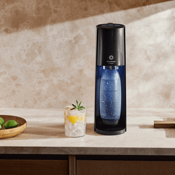 SodaStream "E-Terra" Electric Spirit One Touch Sparkling Drinks Water Maker- Fizzy Drinks