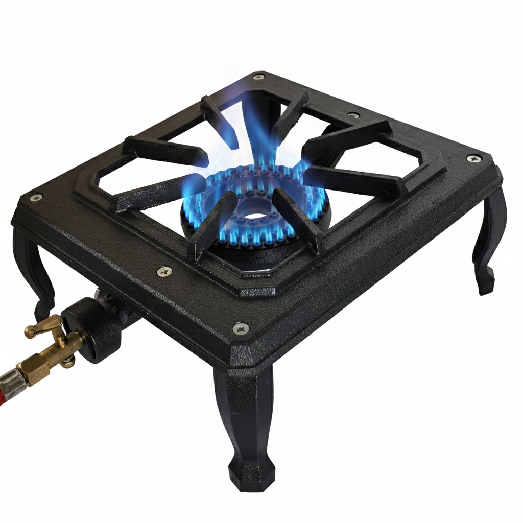 Auscrown Turbo Single Burner Country Cooker With 1.2m Hose- Portable/ Easy To Assemble GB01LP69