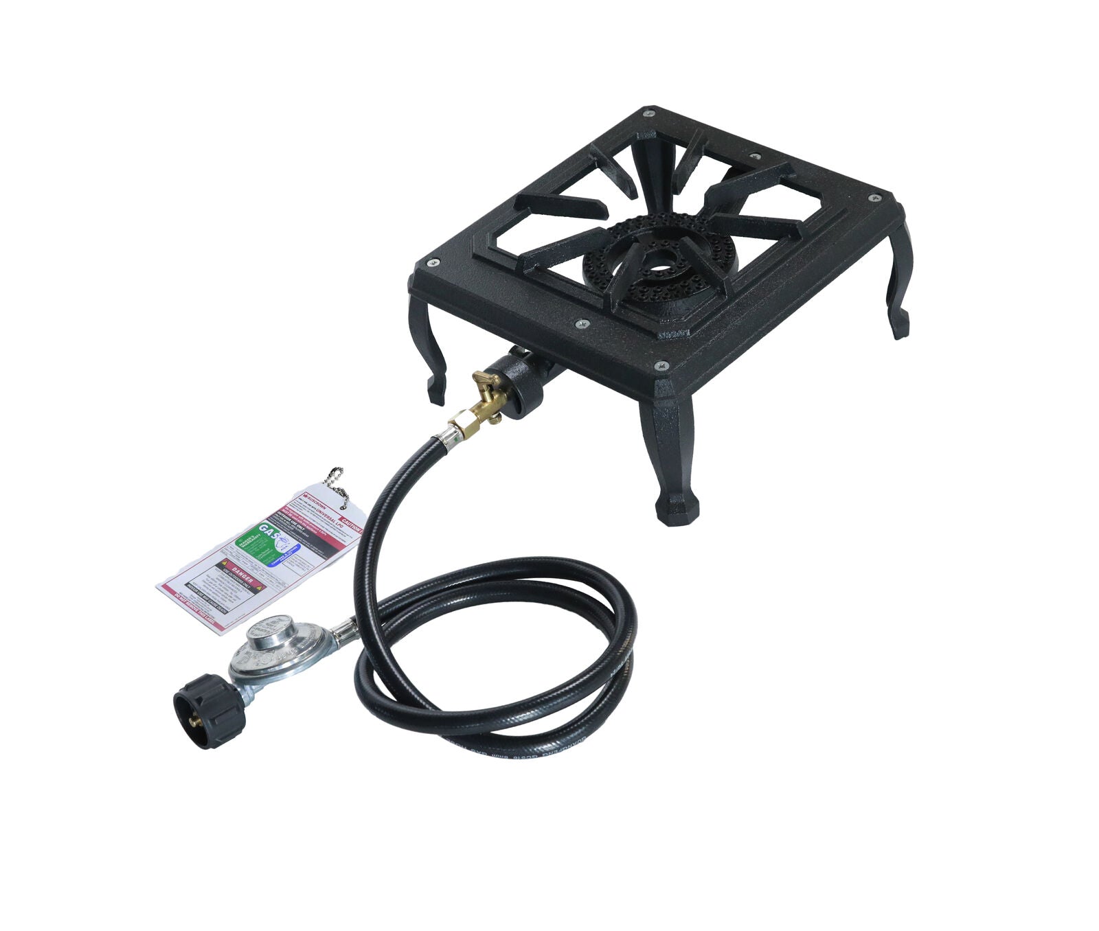 Auscrown Turbo Single Burner Country Cooker With 1.2m Hose- Portable/ Easy To Assemble GB01LP69