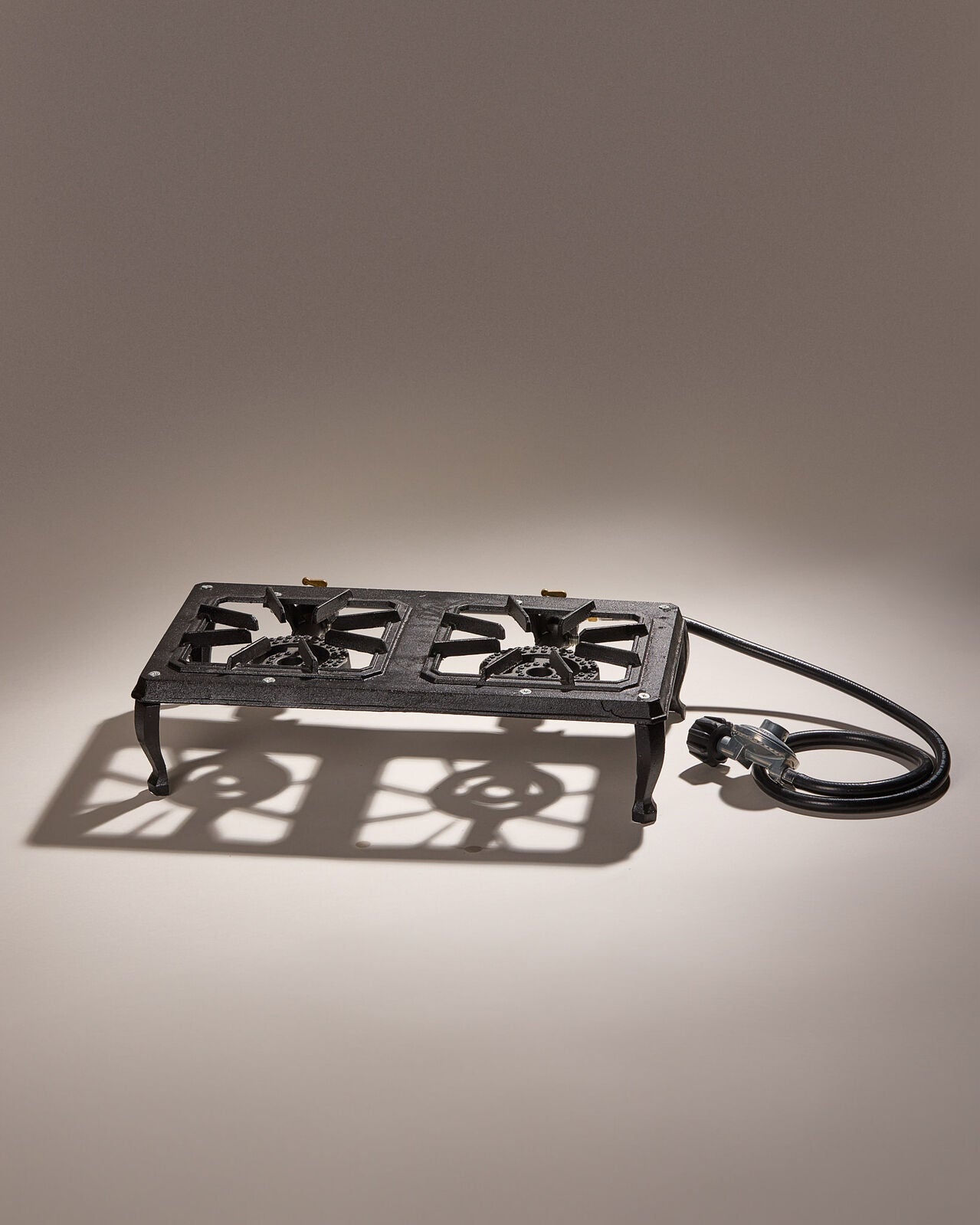 Auscrown Turbo Double Burner Country Cooker With 1.2m Hose- Portable/ Easy To Assemble GB02LP69