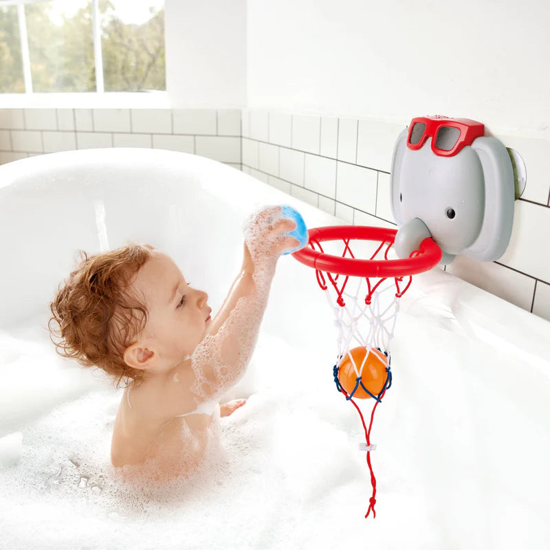 Hape Bath Time Basketball Elephant Pal Bath Toy Play Pretend Kids Fun HE0221
