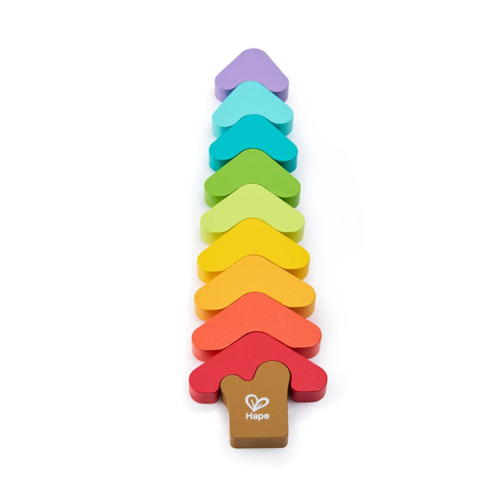 Hape Colours & Numbers Wooden Kids Puzzle – Montessori / Educational Learning Toy For Toddlers HE1657