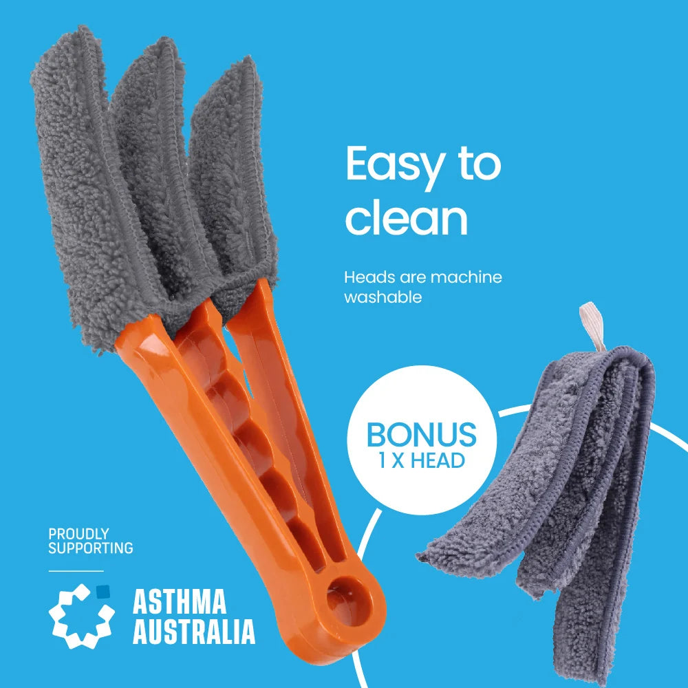 White Magic Eco Cloth Mini Blind Duster- Compact Size/ Cleaning Buffing WM-MFBD