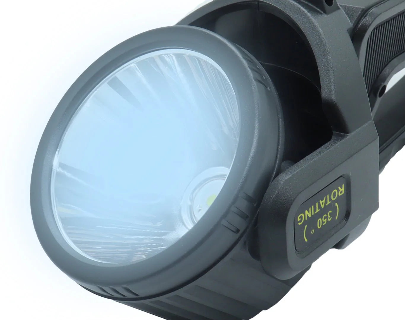 Andowl Rechargeable Solar Search Light Camping Torch- Perfect For Boating/ Camping/ Fishing Q-D668