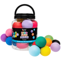 Sensory Sprouts Rainbow Squishees Squishy Sensations Jar Sensory Balls 12PK- Squeeze/ Fidget Stress Free Joyful Fun EVLSRS12