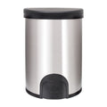 White Magic 20L Litre Stainless Steel Smart Bin Toe Tap Operation- Automatic Soft Close Function/ Perfect For Kitchen/ Bathroom WM-SB20L