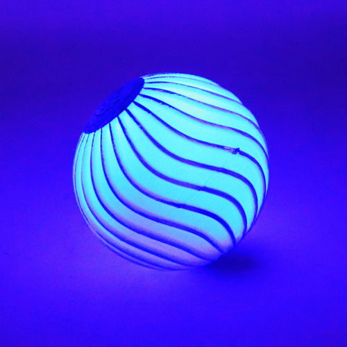 3PK Pink Poppy Flash Elastic Mega Bounce Bouncing Balls- Lights Up When Bounced/ Perfect For Kids Parties/ Events