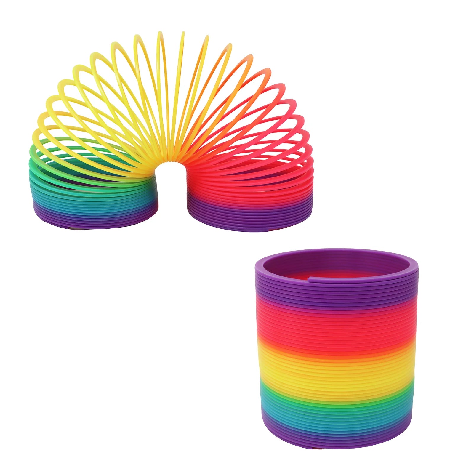 Pink Poppy Large Kids Rainbow Spring- Stretches/ Bounces/ Flips Entertainment