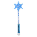 Pink Poppy Magical Snowflake Design Kids Light-Up Wand – LED Lights/ Strobe Flash TYWE001