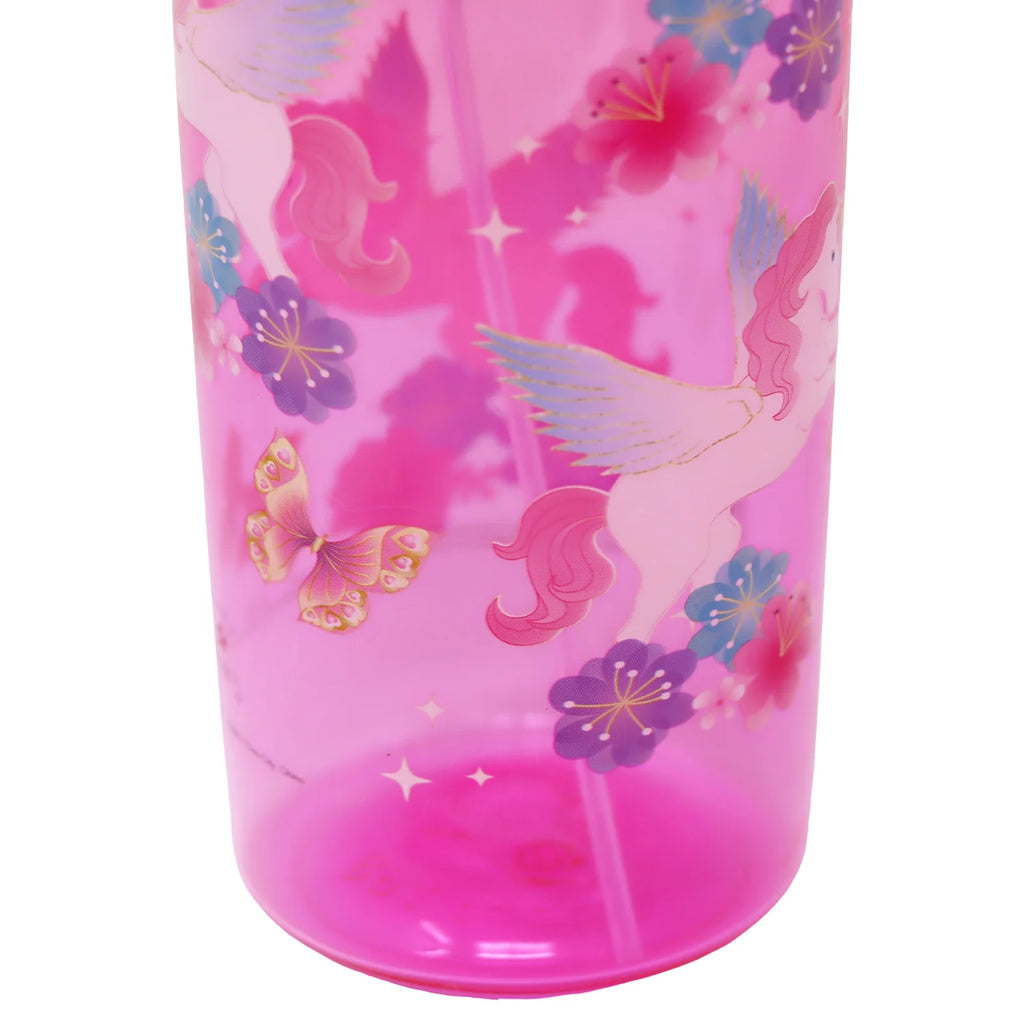 Pink Poppy 600ml Unicorn Rainbow Misting Function Kids Water Bottle- Leak Proof/ Perfect For School Outdoor