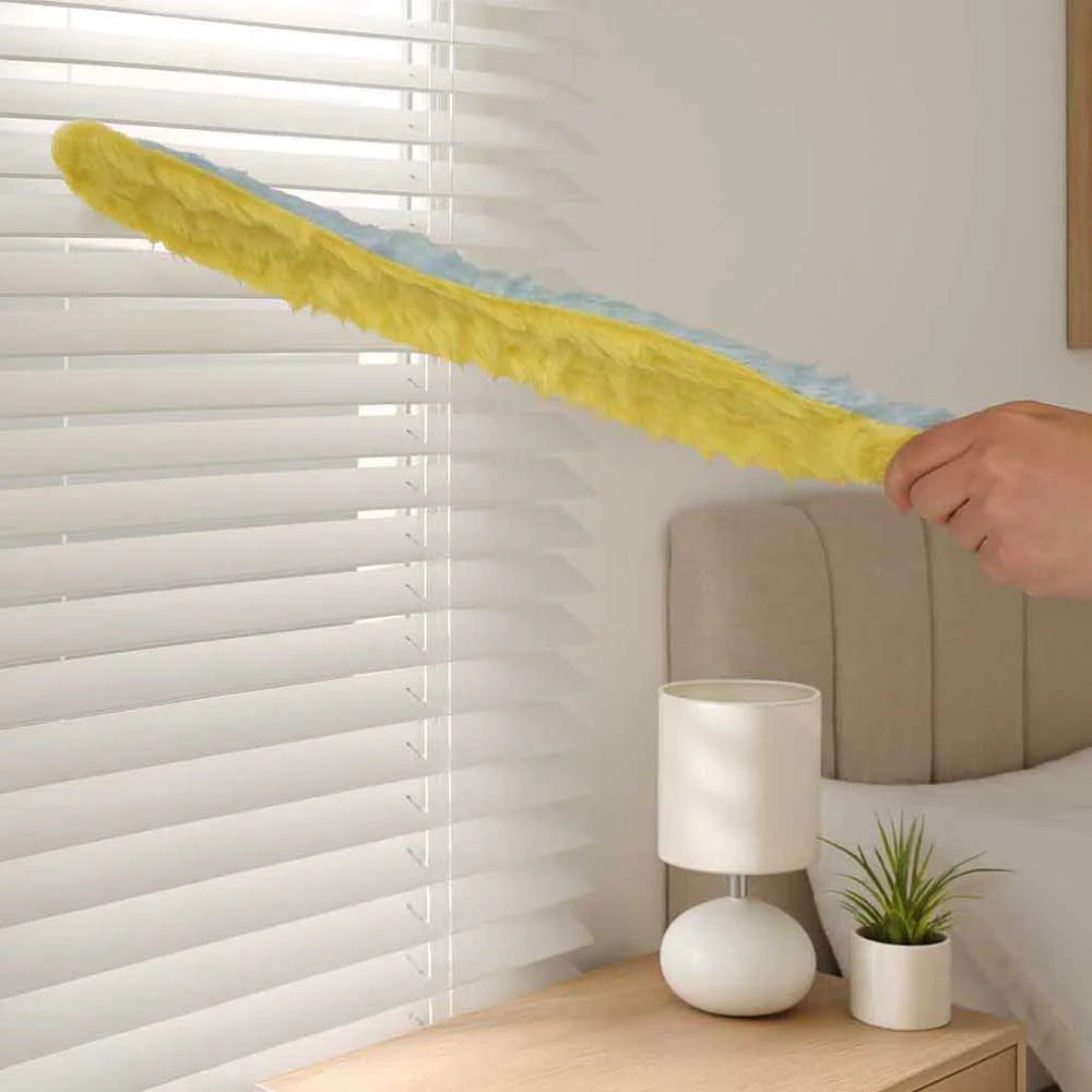 White Magic Eco Cloth Gap Duster Cleaner- Perfect For Sliding/ Lightweight Compact Washable WM-EC-GD