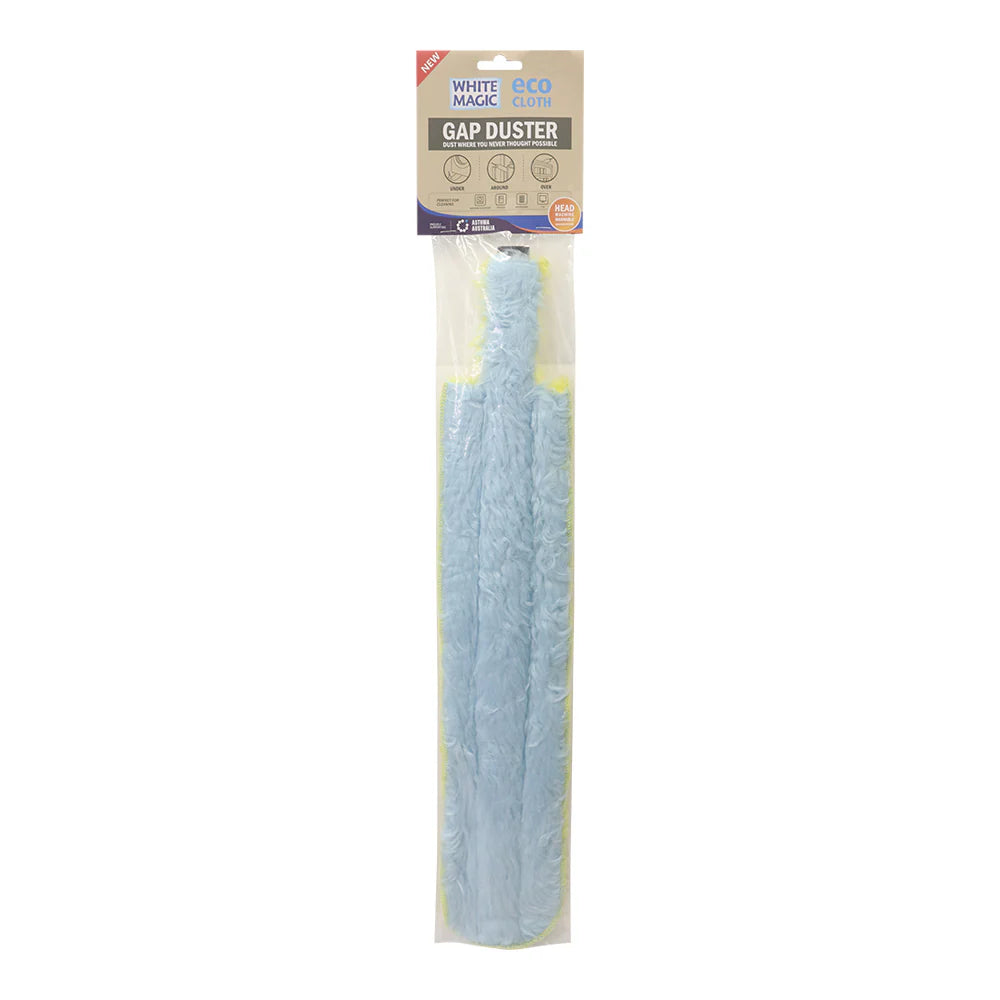 White Magic Eco Cloth Gap Duster Cleaner- Perfect For Sliding/ Lightweight Compact Washable WM-EC-GD