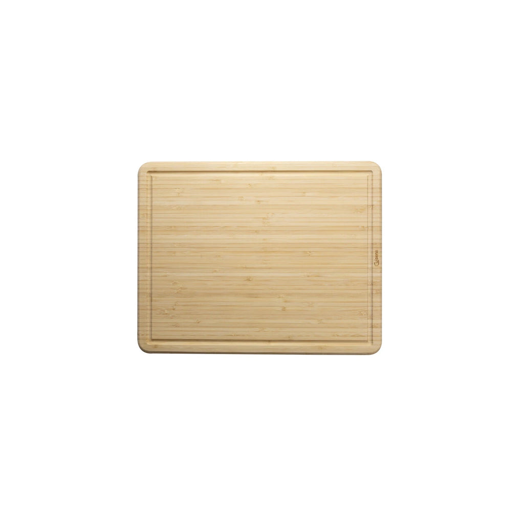 Cuisena 38cm Bamboo Chopping Board With Built In Juice Groove- Perfect For Slicing/ Everyday Cooking