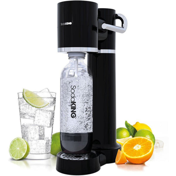 SodaKing Aqua Spark Black Soda Maker Sparkling Water Machine