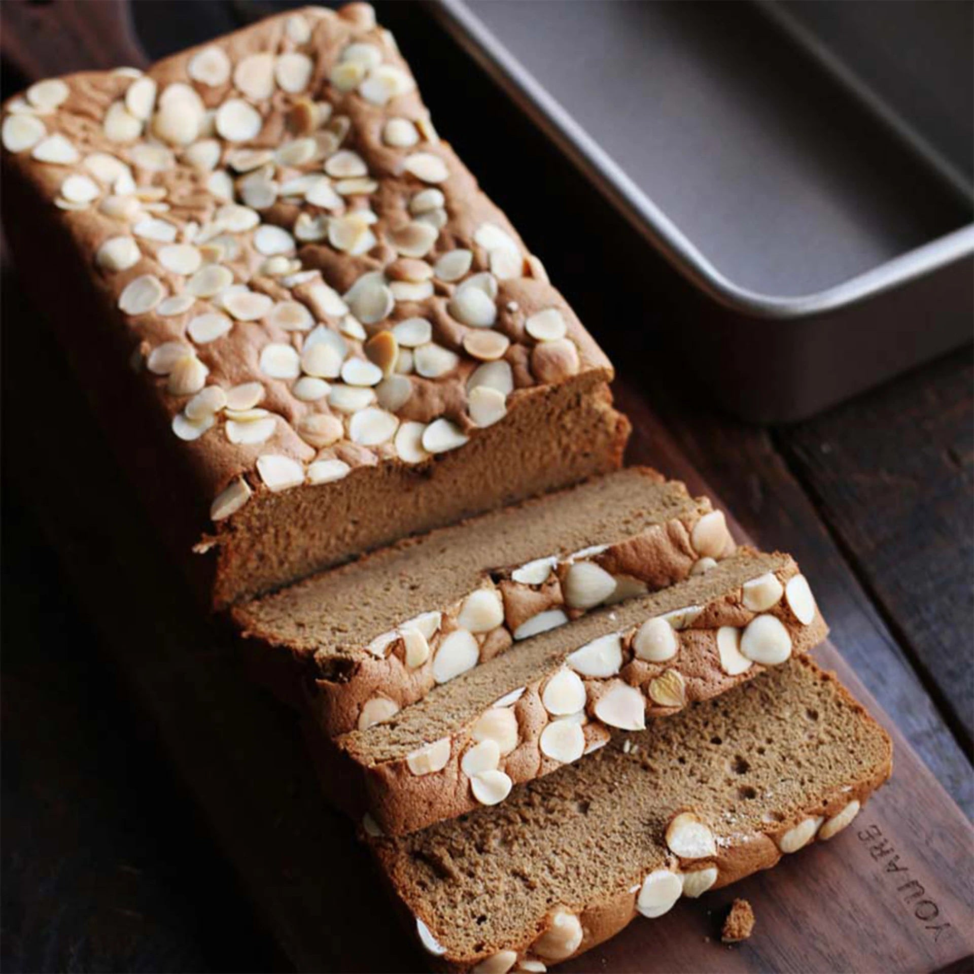 Chefmade 24cm Bread Loaf Pan With Cover 1Kg- Quality Results/ Produce Soft Evenly Bread