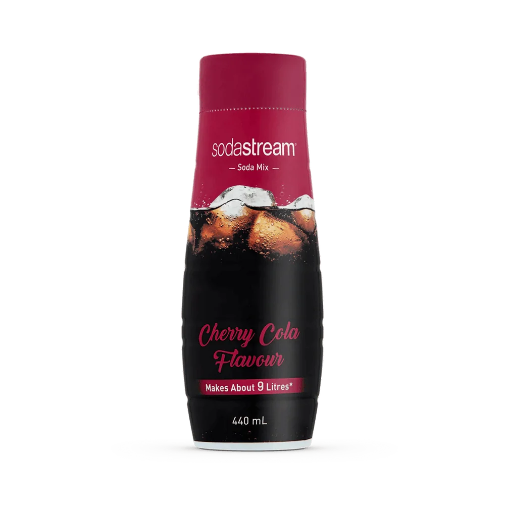 SodaStream Classics USA Cherry Cola Syrup 440ml Drinking Soda Mix- Makes Up To 9L